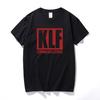 The Klf Communications Letter Printed Unisexs Unisex T Shirt Tshirt 2024 New Short Sleeve O Neck Cotton Tshirt Tee Camisetas Hombre