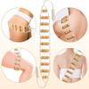 1pcs Therapy Massage Tool Back Massager Roller Rope for Body Shaping Pulling Back Artifact Can Open the Back Roller Massage Fitness Tool