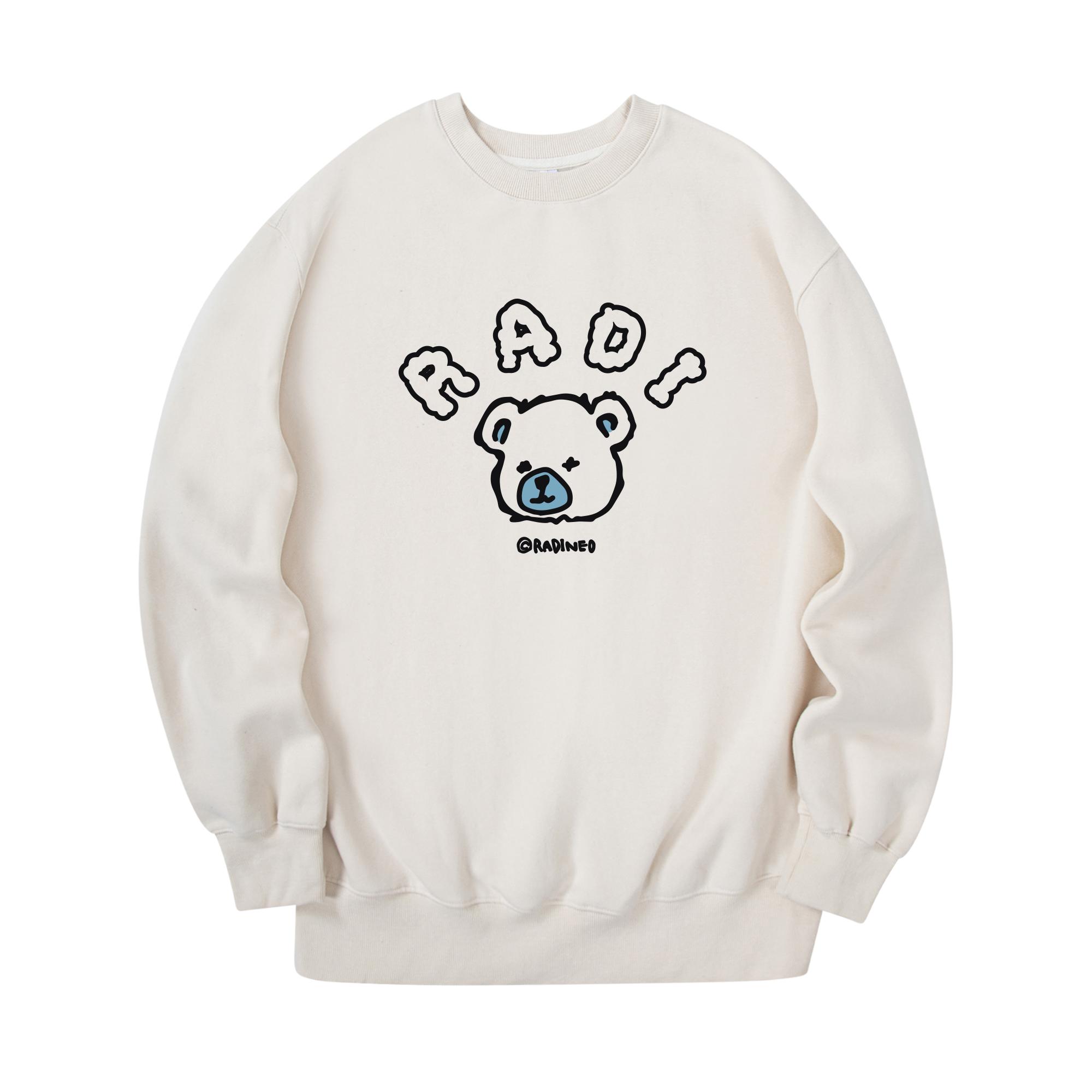 Radineo Radibear Line Sweatshirt Cream L