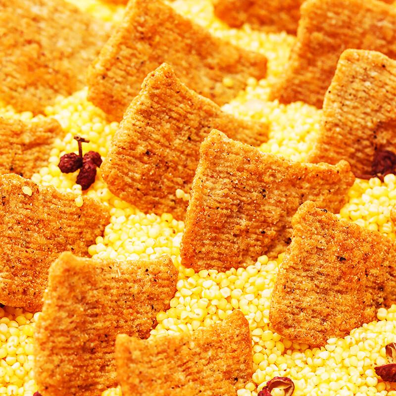Hedgehog A-Gan Sichuan Peppercorn Crispy Rice Snack