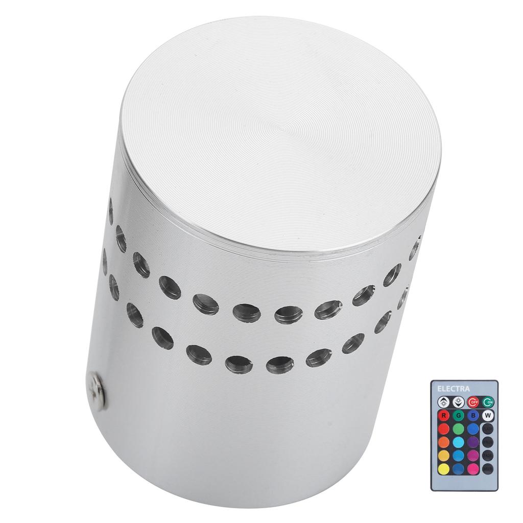 3W RGB Spiral LED Wall Light Ceiling Lamp Remote Control Wall Lamp for Hallway AC 85 265V