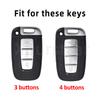 3/4Button Tpu Keyless Car Smart Key Case Auto Shell Fob Cover For Kia K2 K5 Forte Sportage For Hyundai Genesis Coupe Sonata Ix35