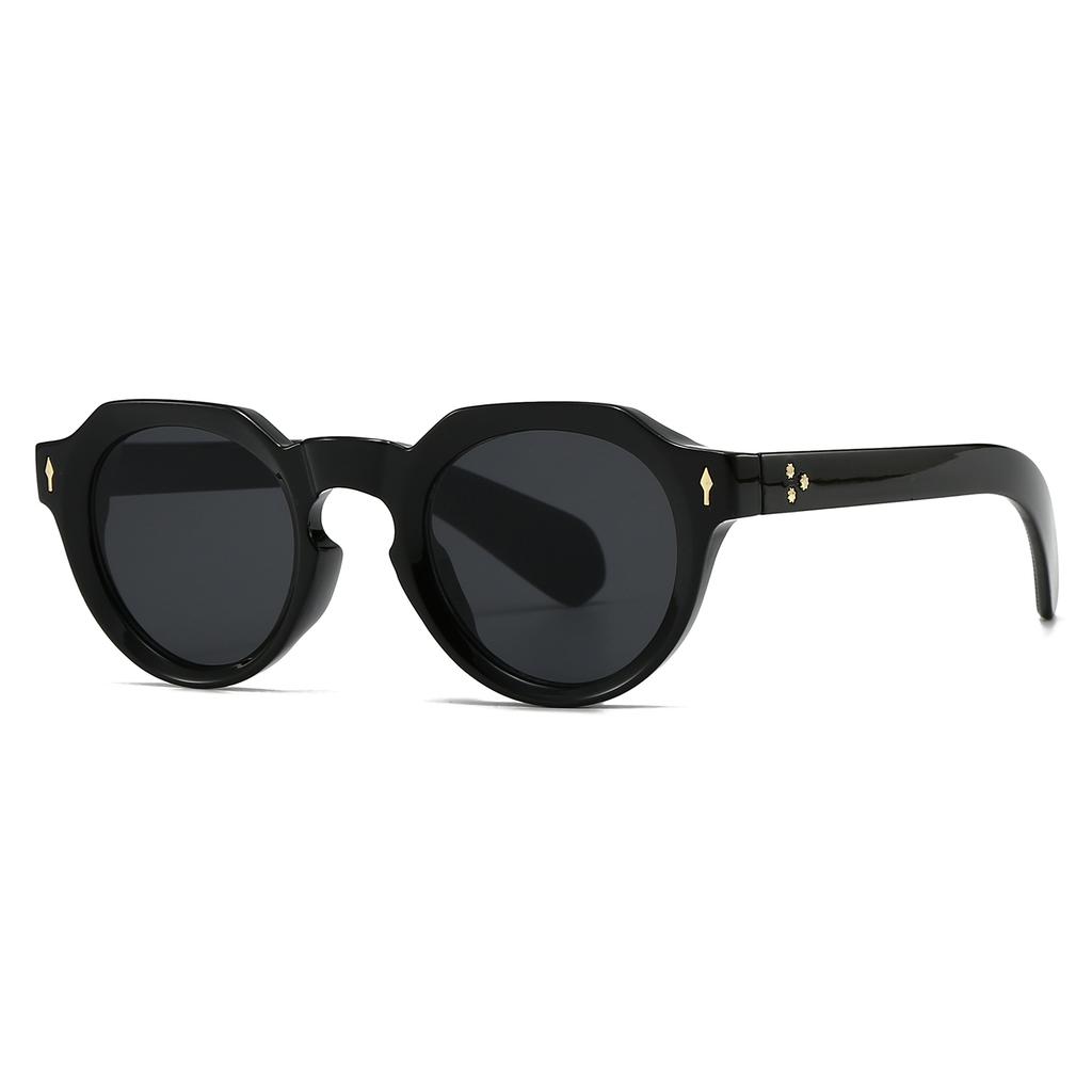 Trendy Narrow Frame Sunglasses for Street Photography Modern Retro Style Cross-Border European and American Export