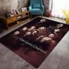 Blood Desire: Vampire Diaries carpet Suitable for all seasons floor mats Room Bathroom mat Art