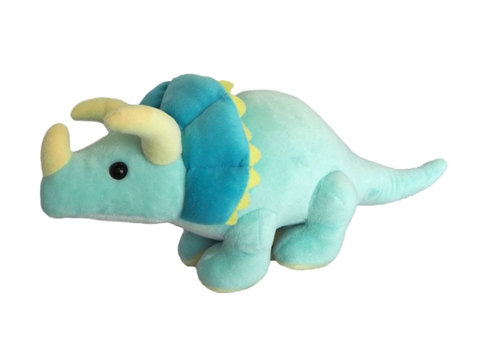 

AQUA Dinosaur Plush Toy Triceratops синий
