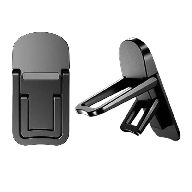 Metal Foldable Laptop Stand Non-slip Base Bracket Support for Macbook Pro Air PC Laptop Adjustable Mini Invisible Cooling Feet