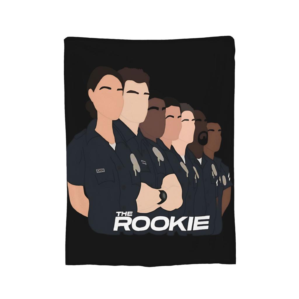 Rookie Mě Zatkne, Ale Udělejte To Sexy Deku Flanelová Přikrývka Letní Klimatizace Personalizovaná Měkká Teplá Přehoz na Postel