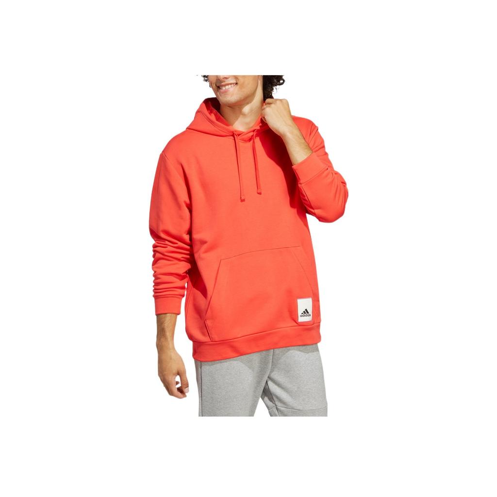 Adidas Alphabet Print Sports Hoodie Unisex Hoodie Light-Red IL8298