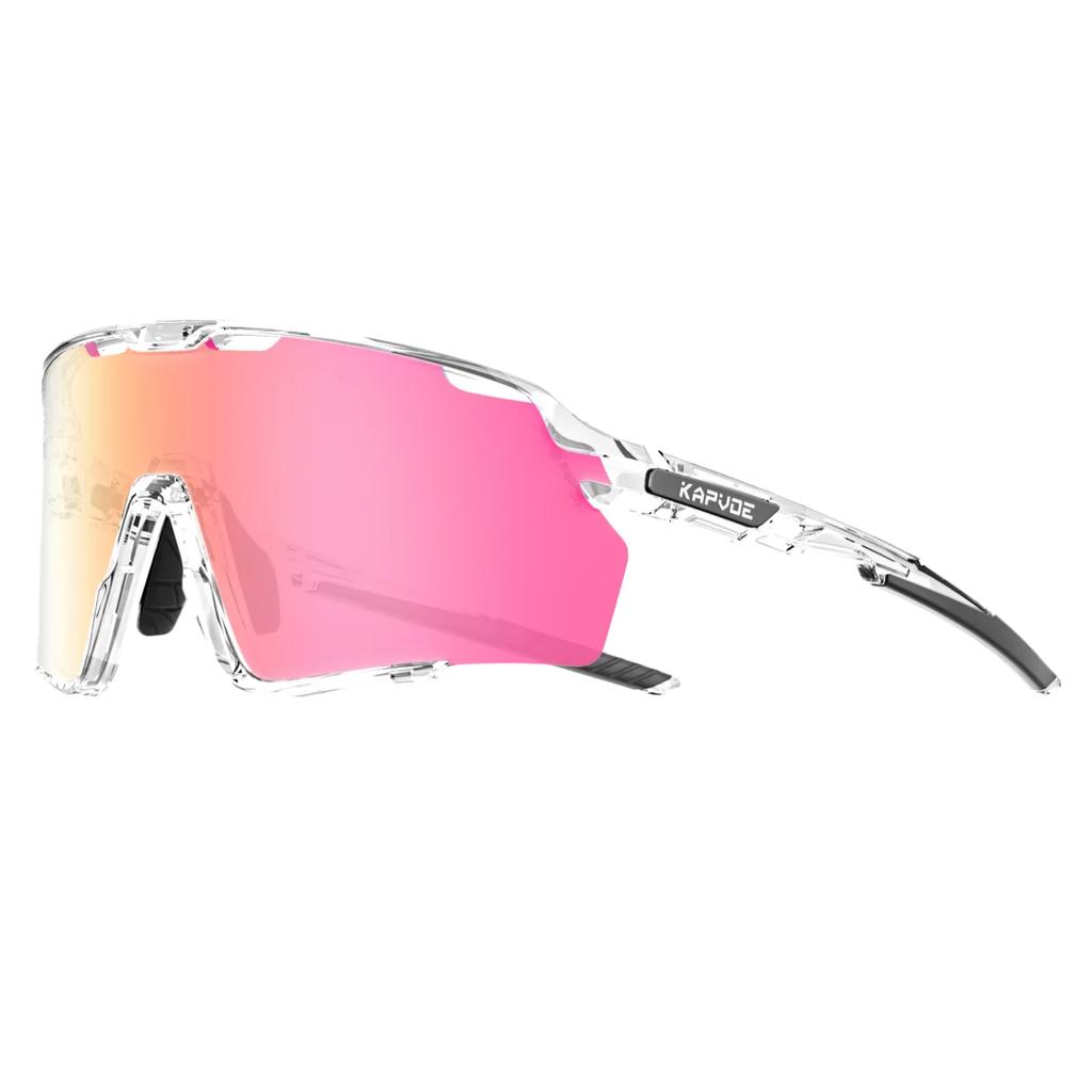 KAPVOE Nouvelle Technologie Verres Nano Lunettes de Cyclisme Lunettes de Soleil Sportives d'Extérieur Hommes Femmes Vélo de Route VTT Vélo Lunettes de Randonnée UV400