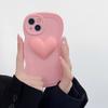 Wind Ins Three-dimensional Big Love Applies To iPhone17/16 Apple 15 Mobile Phone Case 14/13Pro Max Female 12PM