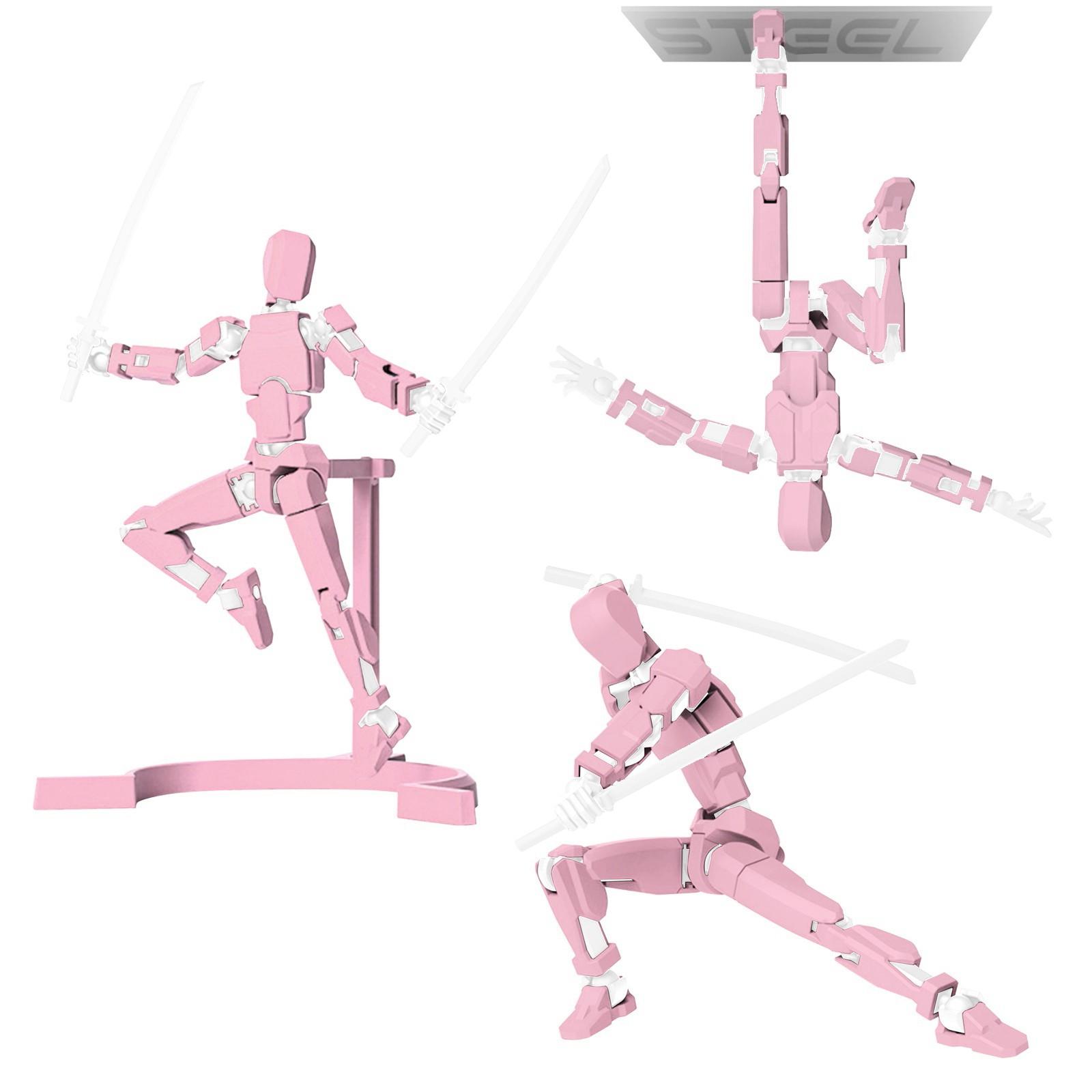 

Магнитная кукла с 13 шарнирами, подвижная кукла, игрушка, манекен 4-го поколения, самодельная кукла, уменьшающаяся полностью One Size