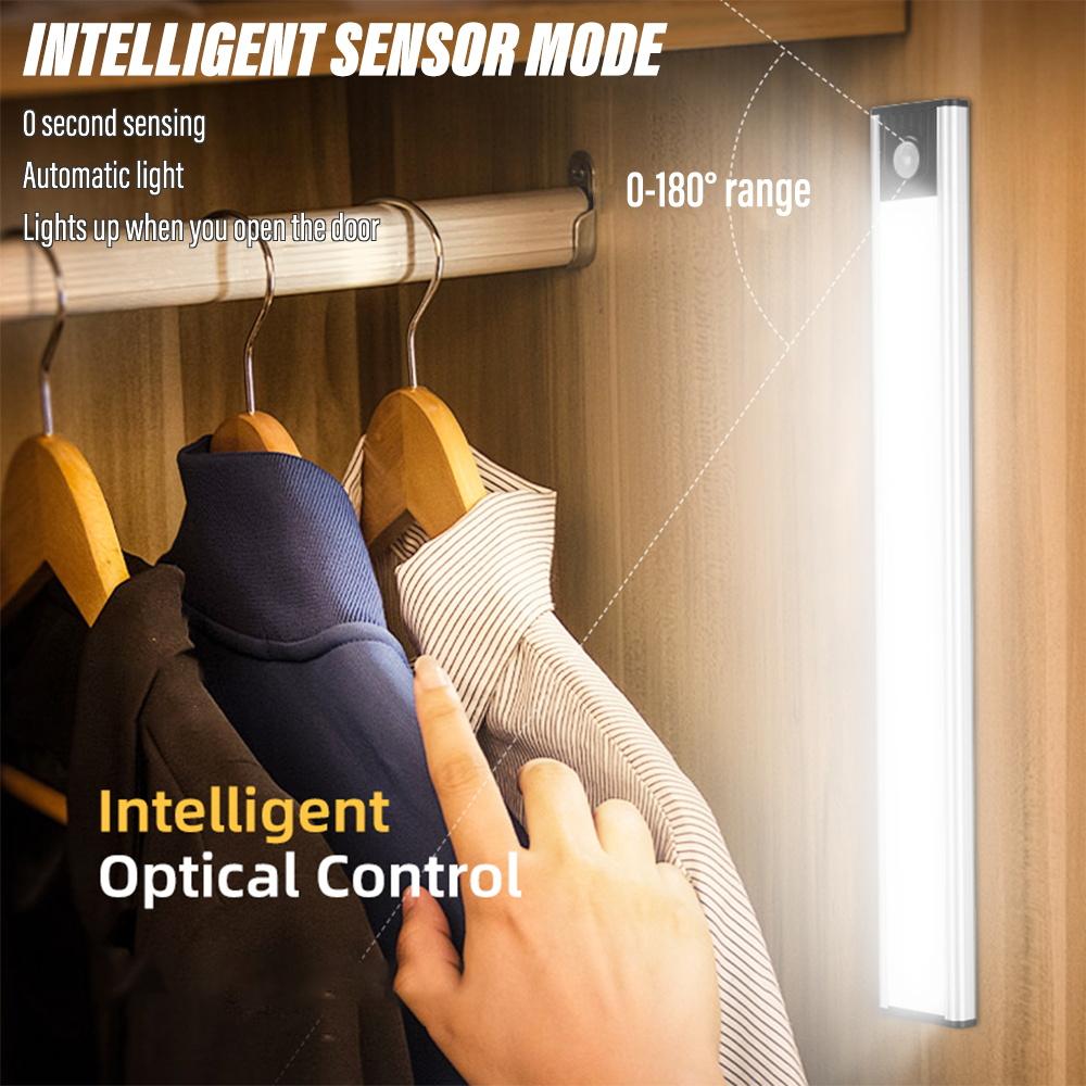 High Brightness Induction Night Light, Closet Lighting, Open the Door Automatically Light, Intelligent Induction, Magnet Adsorpt
