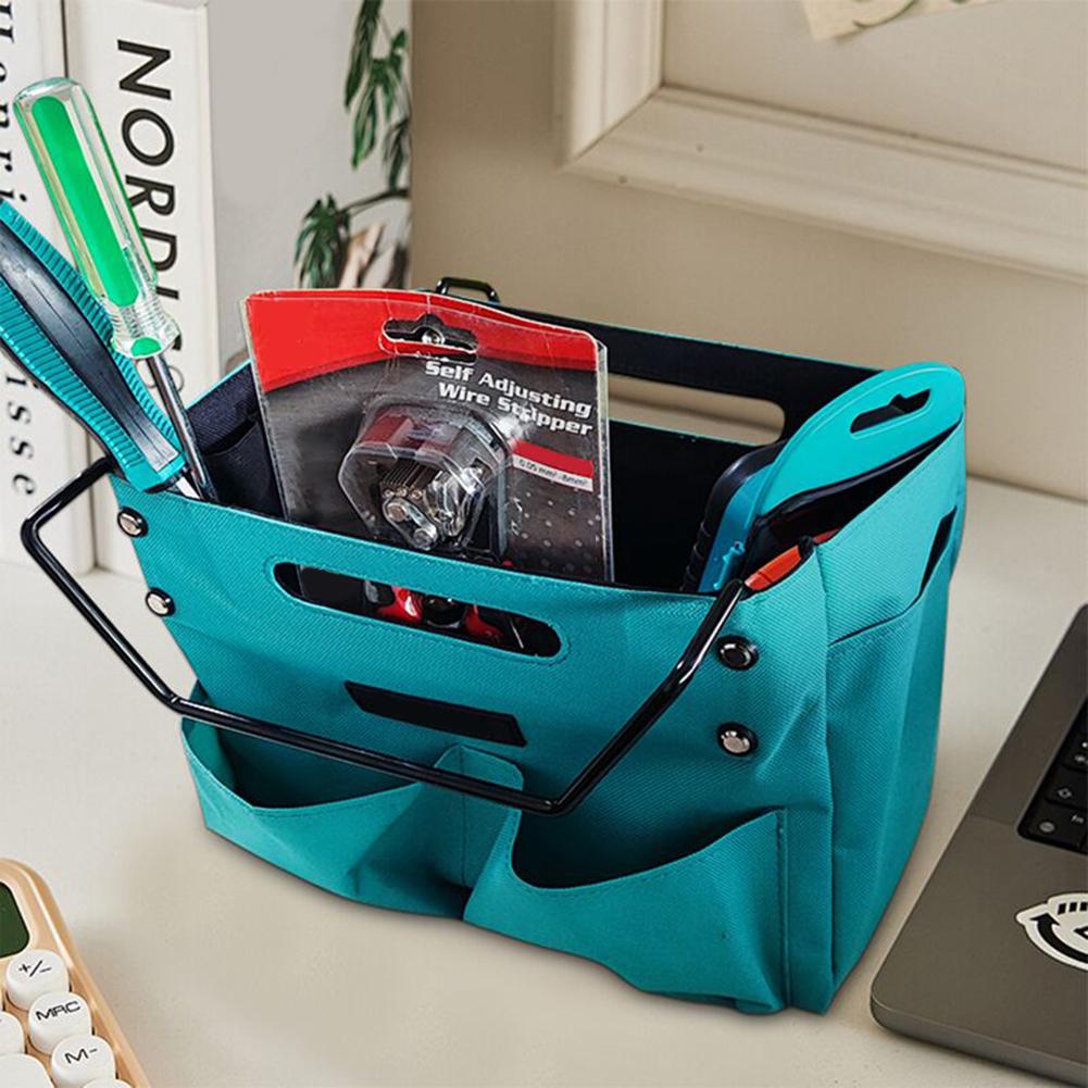 Teleskopleiter Werkzeugtasche Faltbare Werkzeugtasche Wasserdichte Oxford-Stoff-Werkzeugtasche mit Taschen für Schreiner Klempner Elektriker