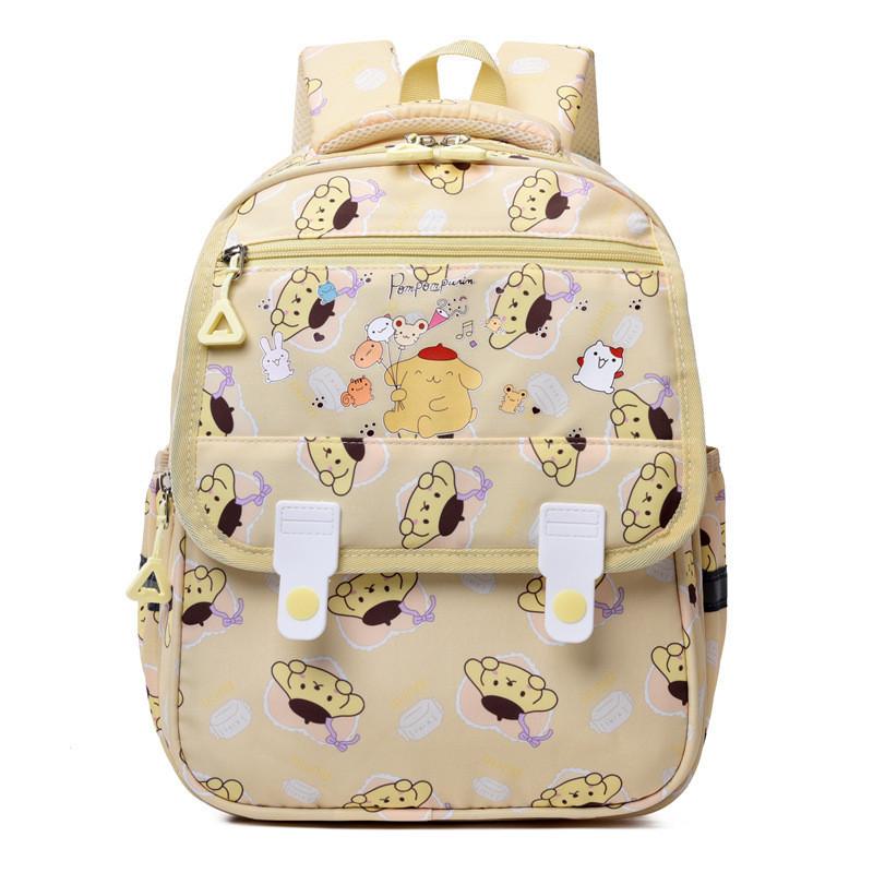 Adorable Cartoon Nylon Backpack For Kids With Lightweight Design And Fun Colors