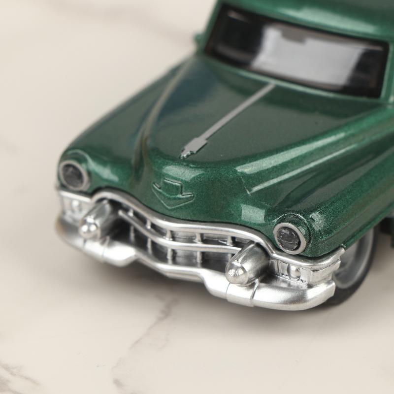 1/36 Realistic Alloy Car Model Retro Pull Back Car Toy Die-Cast Metal Toys Car Desktop Ornaments Home Office Decoration