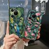 Waterproof Silicone Phone Case For Huawei P70 Pro/Pura 70 Pro+ Fashion Design Full Wrap Soft Case Card Slot Durable Cute