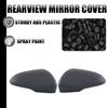 2pcs Primed  Driver & Passenger Side Mirror Cover Cap For 2013-2021 Ford Fusion