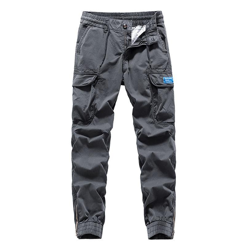 

Trousers Overalls New Casual Pants Sports Outdoor Function Outside Wear High Street Personality Style Fashion Trend 28 серый
