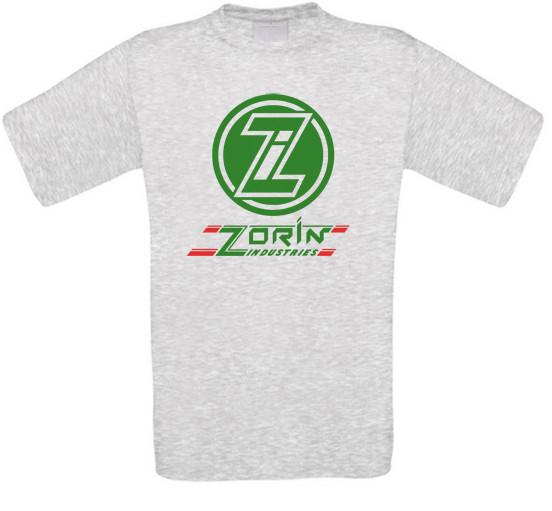 

Zorin Industries Cult Movie T-Shirt All Sizes NEW XL