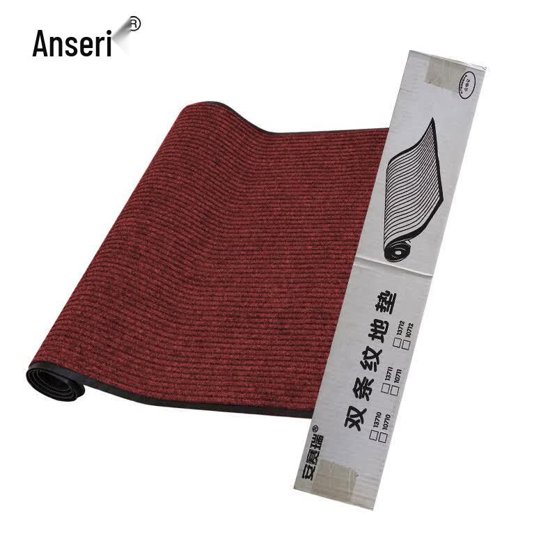 Ansaicai Double Stripe PVC Absorbent Anti-Slip Floor Mat