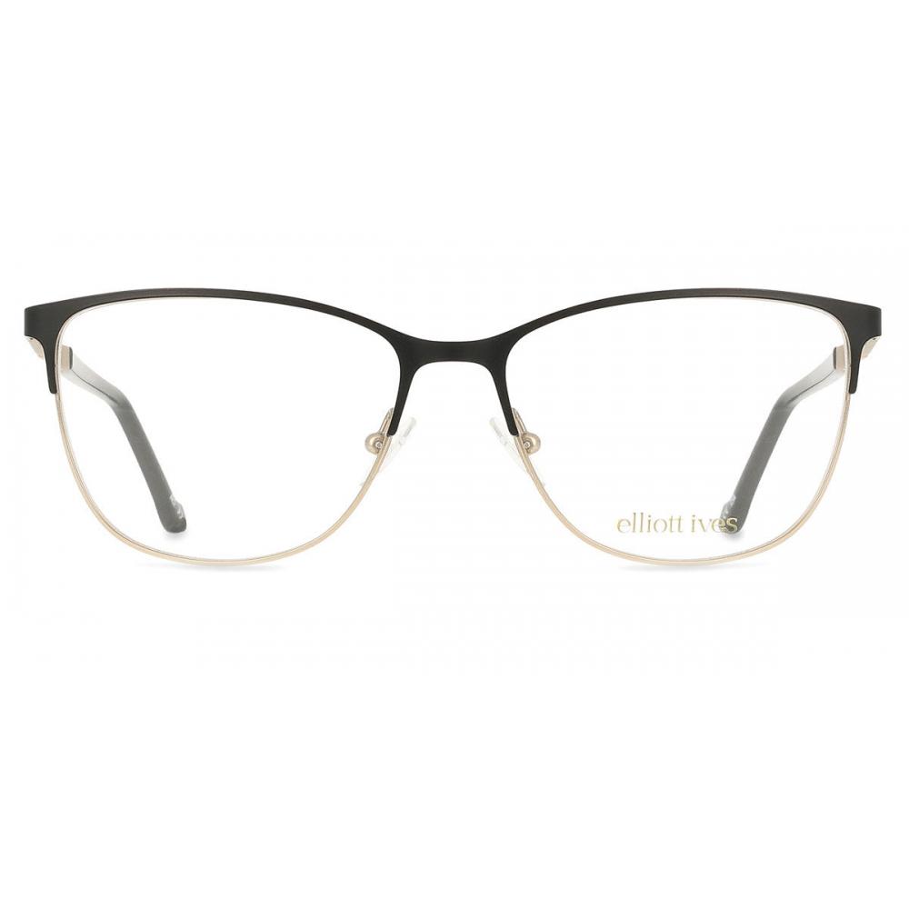 Elliott Ives Velvetleaf Black Women Eyeglasses Black/Gold/52-15-135