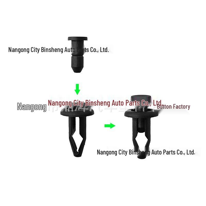 Honda Auto Parts: Fender Liner Clips & Tire Protector Buckles