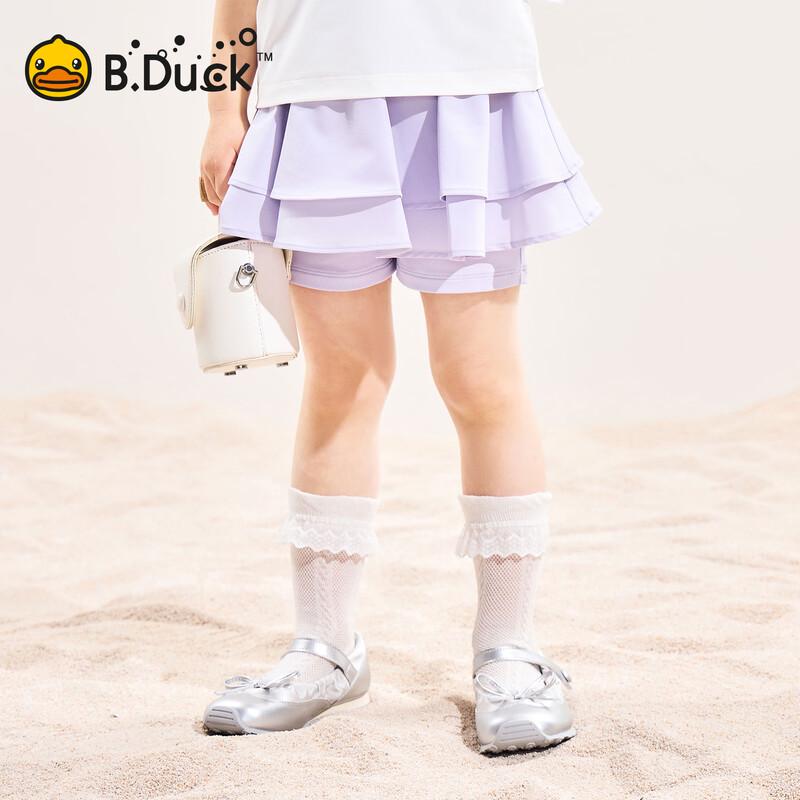 B.Duck Girls  Ice-Feel Faux Two-Piece Skort 130