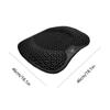 Coussin de siège rafraîchissant pour voiture Coussin rafraîchissant en nid d'abeille Coussins de conduite antidérapants Refroidisseur de siège de voiture respirant Élastique 3D Respirant