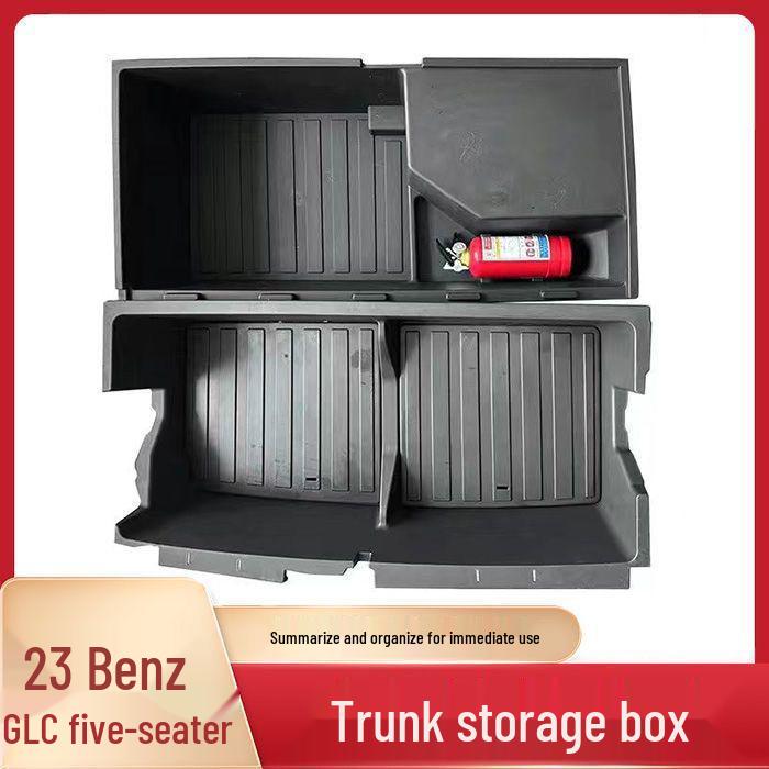 Pudełko do przechowywania w bagażniku Mercedes GLC-L (23-25) dla 5 lub 7-miejscowych, Tylny organizer na narzędzia