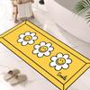 OEINGINS Sunflower Diatomaceous Earth Absorbent Bath Mat