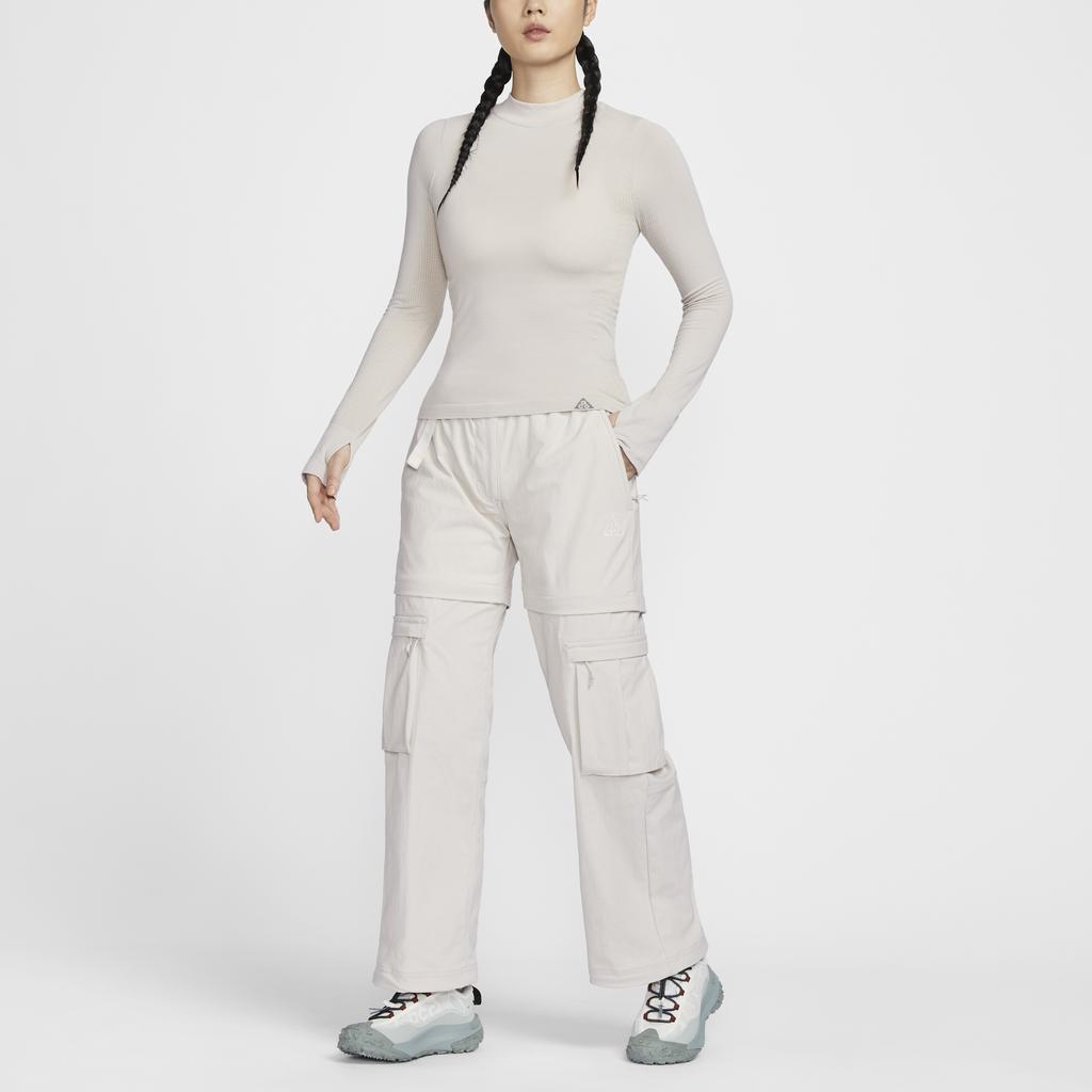 Nike ACG Dri-Fit Adv Solid Quick-Dry Comfortable Long Sleeve T-Shirt Women Tops Light-Khaki FV7334-104