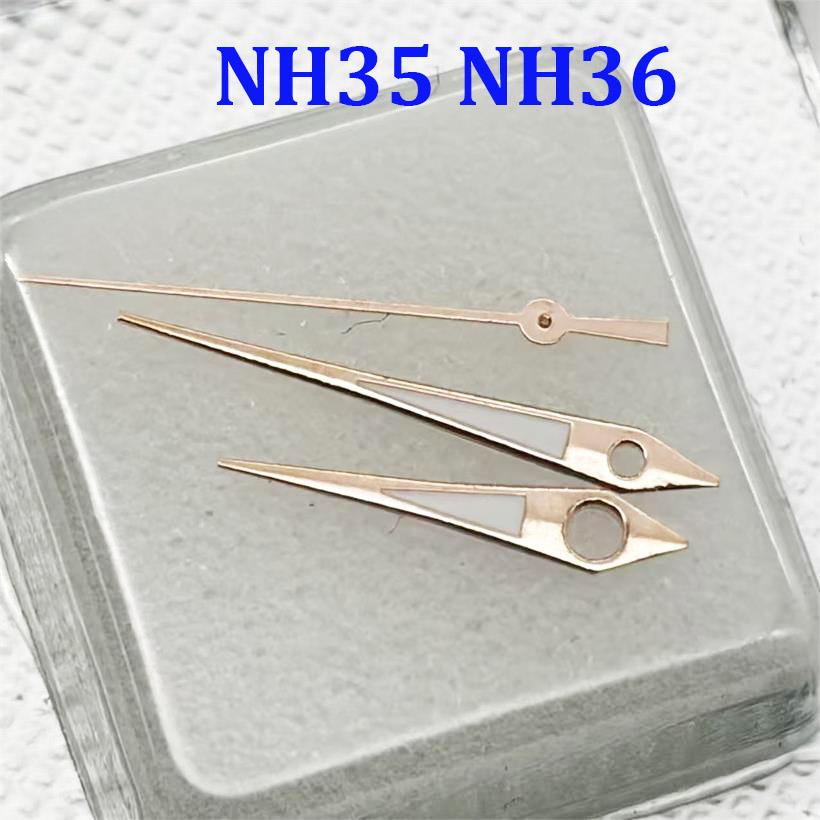 

Watch Movement Pointer Suitable For NH35 NH36 Movement Hour Minute Second Three Needle Luminous Pointer Watch Accessories
