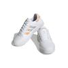 adidas Neo Court Platform Casual Slip Resistant Durable Low Top Skate Shoes Women Sneakers White Blue Orange H06298