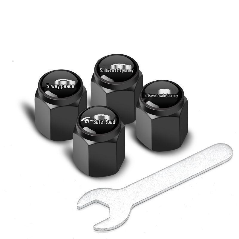 Honda Tire Valve Caps for Haoying, Jipai NS1, Guandao, Laifujiang - Car Accessories Valve Core Caps