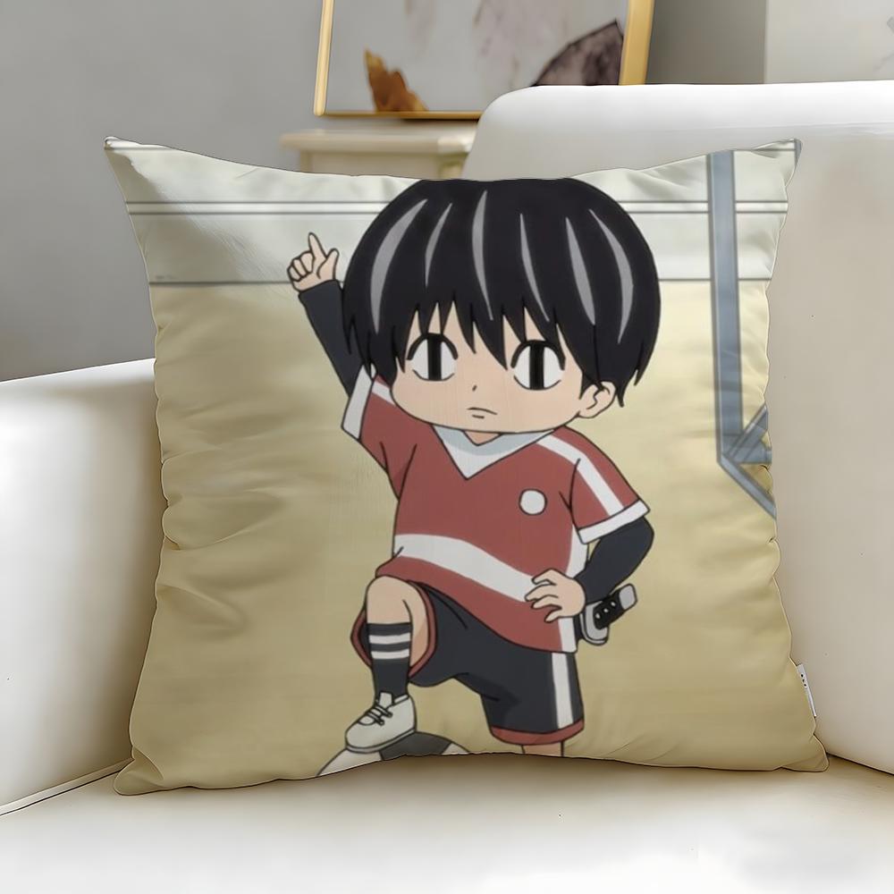 popular anime Kotaro Lives Alone Cushion Cover Soft EasyWash Pillow Case Versatile for Couch Bed Travel and Office