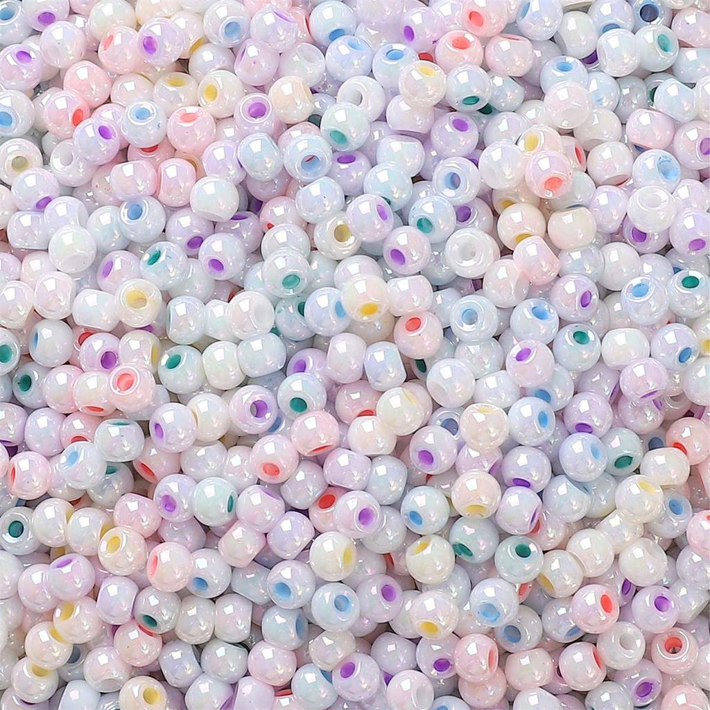 20g High Quality Glass Seed Beads Shiny Glazed Pearl Glass Beads For Earring Bracelet Necklace DIY Jewelry Craft Garment Accessoreis Making