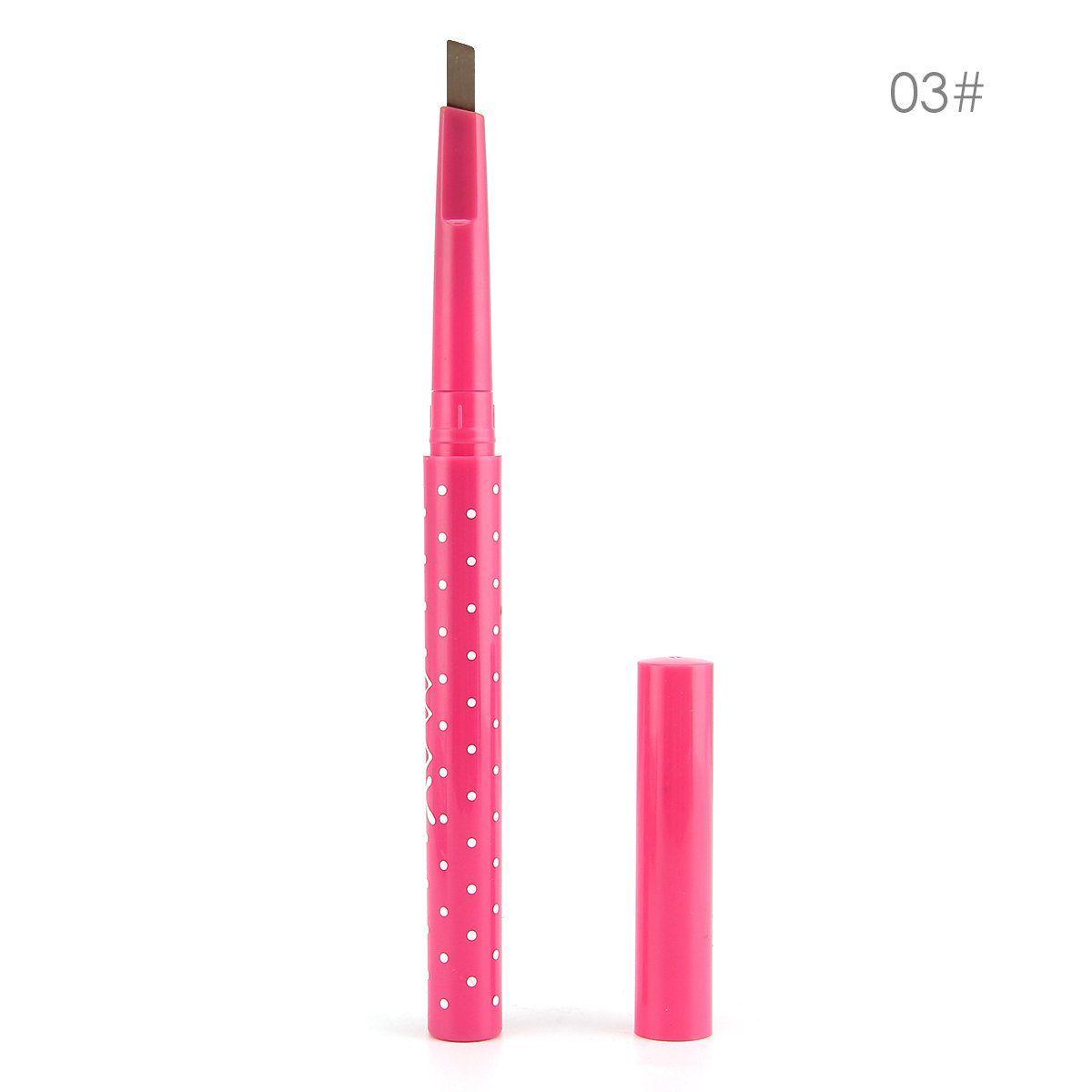 

Водонепроницаемый карандаш для бровей, подводка для бровей, пудра, ручка для макияжа, красота, косметический инструмент света кофе