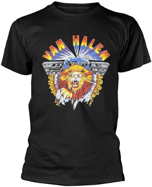 Van Halen Live Lion T-shirt Unisex Cotton All Sizes Reprint XXXXL