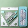 for Students Drawing Compass Straight Ruler Math Drawing Tool Compasses Set Geometry Protractor