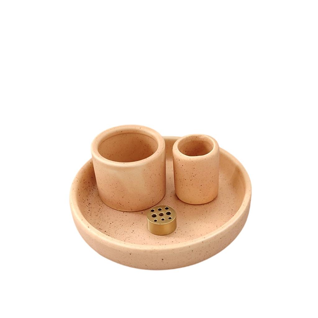 Ceramic Candlestick Candlestick Home Decoration Candlestick Home Ceramic Ornament