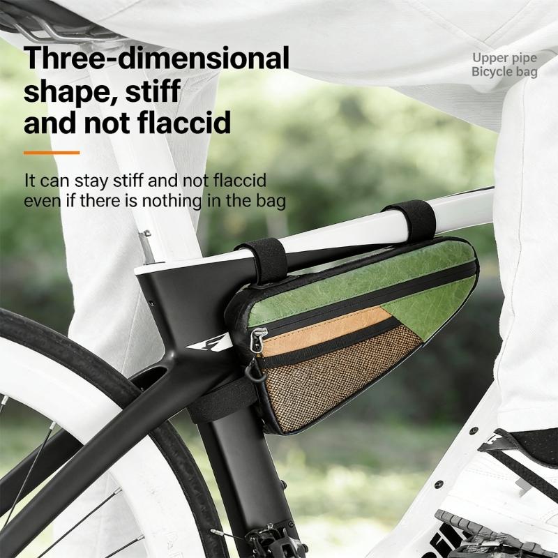 Waterproof Bike Top Tube Bag Cycling Accessory Waterproof Bar Bag Bicycles Frame Storage Pouches