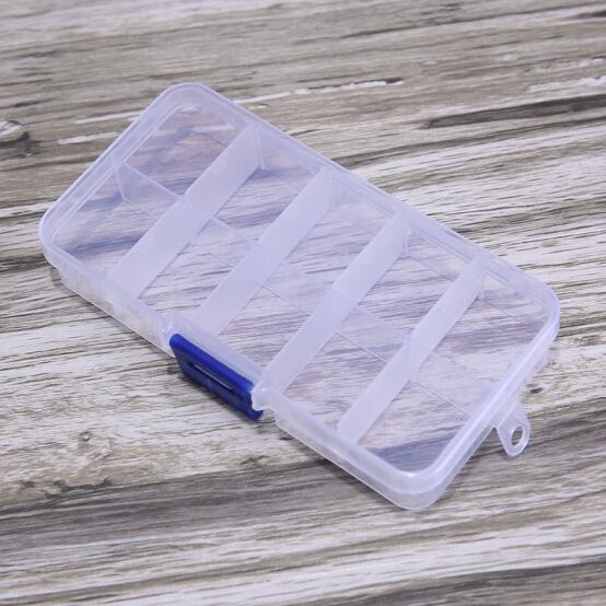 

Transparent Multi-Grid Jewelry and Medicine Storage Box