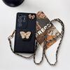 Crossbody Phone Case for Samsung Galaxy S25 Edge S24 S23 Ultra S22 Plus S21 FE A17 A16 A56 A36 A26 A06 A05 Wallet Card Lanyard