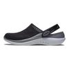 LiteRide Uomo Comfort Versatili Piattaforma Outdoor Traspiranti Zoccoli Nero Grigio 207021-0DD