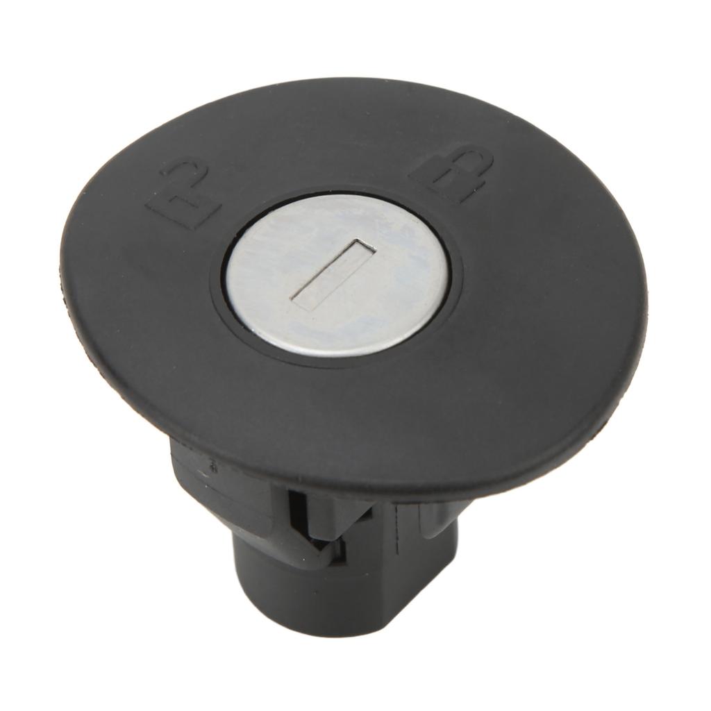 Locking Gas Cap Fuel Plug Cap 8U5A‑9C268‑B with 2 Keys Replacement for Expedition Ecosport Edge Explorer Mustang