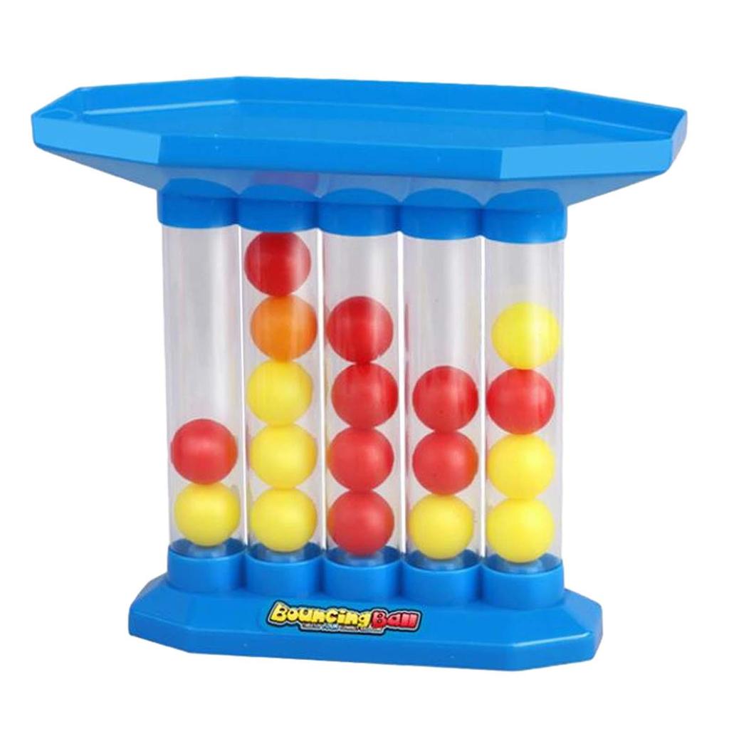 Gioco di Palla da Collegare, Giocattolo Interattivo da Rimbalzo per Scrivania, Gioco con 4 Tiri per Bambini Famiglia Età 3+ 5 6 7
