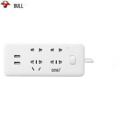 4-Outlet Power Strip with Dual USB Ports CN Plug (adapter Included)