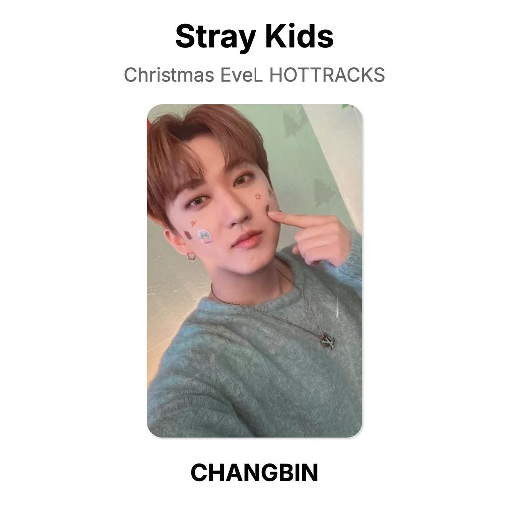 Stray Kids Christmas EveL HOTTRACKS Official Photocard
