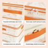 Foldable Quilt Clothes Storage Bag PVC Transparent Storage Bag  for Duvet Blanket Bedding