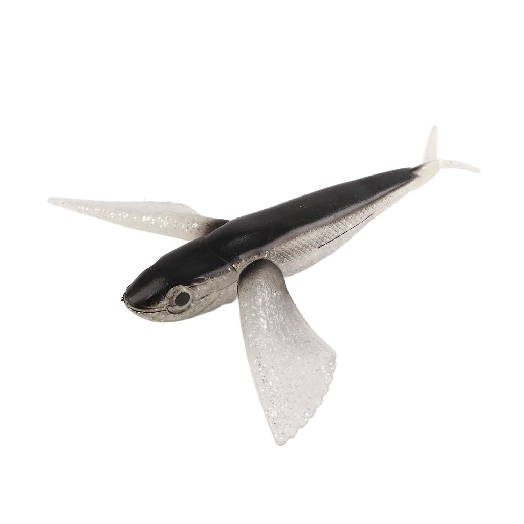 Fishing Lure Flying Fish Shape Artificial Lure Soft Silicone Lure for Seawater Boat Fishing
